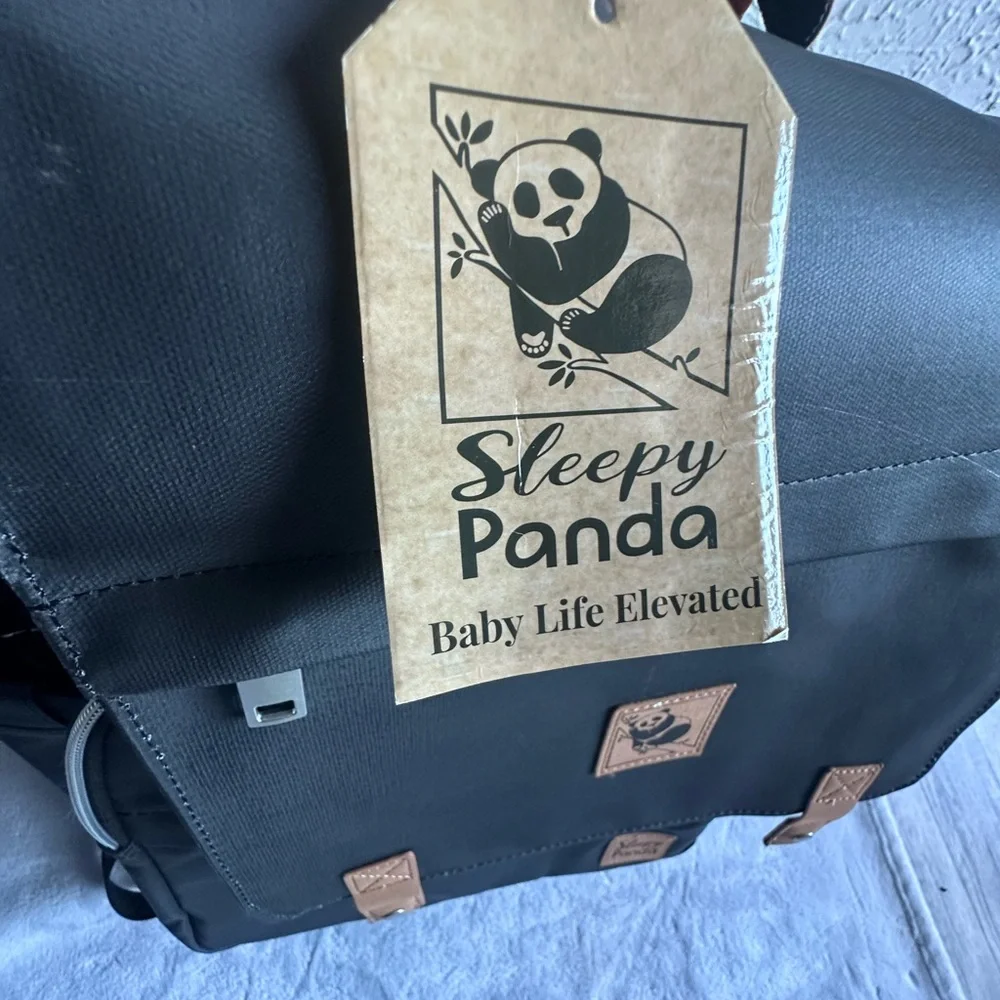 Diaper backpack from the Sleepy‎ Panda brand,